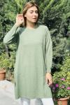 129369 Desenli Tunik Elbise